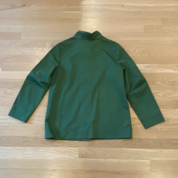 Minnesota Woolen Vintage Green Jacket & Skirt 2 Piece Set / Gold Snap Closures - Picture 8 of 16